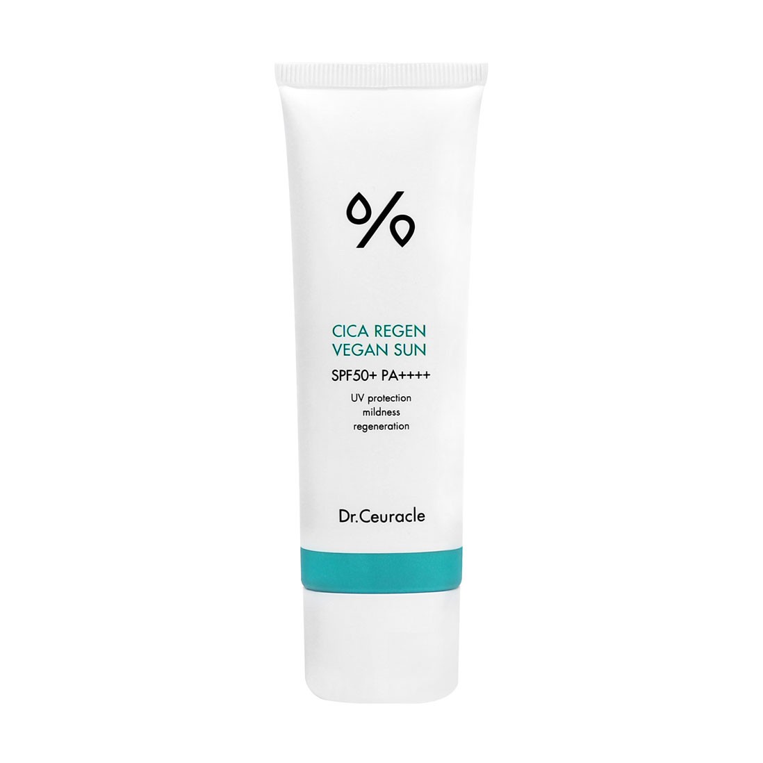 Сонцезахисний крем для обличчя з центелою Dr.Ceuracle Cica Regen Vegan Sun SPF 50+ PA++++, 50 мл